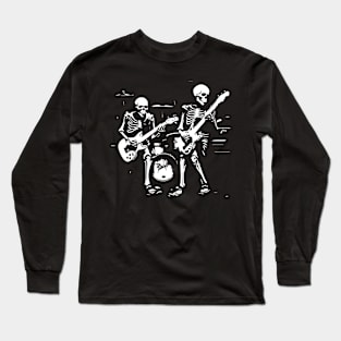 punk skeletons Long Sleeve T-Shirt